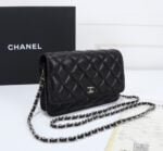 Chanel woc Classic Fortune Crossbody bag with sliver hardware Size: W19*H12*D4cm - Image 2