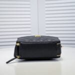 Chanel Caviar alphabet Camera chain crossbody black handle bag - Image 5