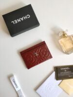 Chanel card bag sheepskin 7 colors A82286 size: 7.5*11.2*0.5cm - Image 2