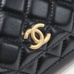 Chanel cowhide handle Rich crossbody shoulder bag 3107 size: 19.5*11.5*4cm - Image 7