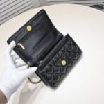 Chanel cowhide handle Rich crossbody shoulder bag 3107 size: 19.5*11.5*4cm - Image 8