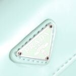 Prada hobo cleo Patent leather 611 Mint green size:22*13cm - Image 6