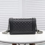 Chanel Cowhide caviar with sliver hardware size: 25*15*9cm - Image 4