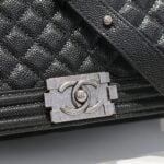 Chanel Cowhide caviar with sliver hardware size: 25*15*9cm - Image 8