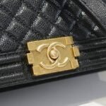 Chanel Cowhide caviar with gold hardware size: 25*15*9cm - Image 9