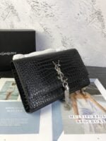 2521006 YSL SAINT LAURENT SLP with sliver hardware size24/14.5/5.5cm - Image 6