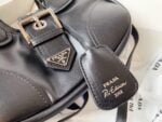 Prada leather Underarm bag black 1BA381 size: 22.5cm - Image 3