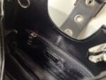 Prada leather Underarm bag black 1BA381 size: 22.5cm - Image 5