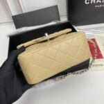 Chanel cf Square Fat 1115 sheepskin leather ginger size: 18*14*7cm - Image 5
