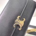 CELINE Chain bag Black 621663 Size:19*10.5*3.5cm - Image 6