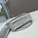 CHANEL Pearl garbage bag sliver size: 23*28*22*7cm - Image 7