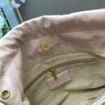 CHANEL Pearl garbage bag pink size: 23*28*22*7cm - Image 7