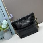 CHANEL Pearl garbage bag black size: 23*28*22*7cm - Image 6