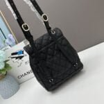 Chanel 23s Salzburg cowhide backpack 917 Black size: 23*21*12cm - Image 3