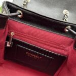 Chanel 23s Salzburg cowhide backpack 917 Black size: 23*21*12cm - Image 5