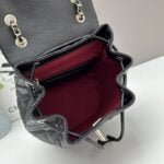 Chanel 23s Salzburg cowhide backpack 917 Black size: 23*21*12cm - Image 6