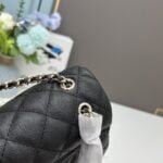 Chanel 23s Salzburg cowhide backpack 917 Black size: 23*21*12cm - Image 7