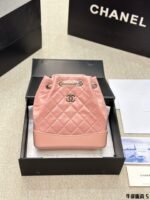 CHANEL Gabrielle Cowhide rgyle backpack 4 colors size: 23*23*10cm - Image 3
