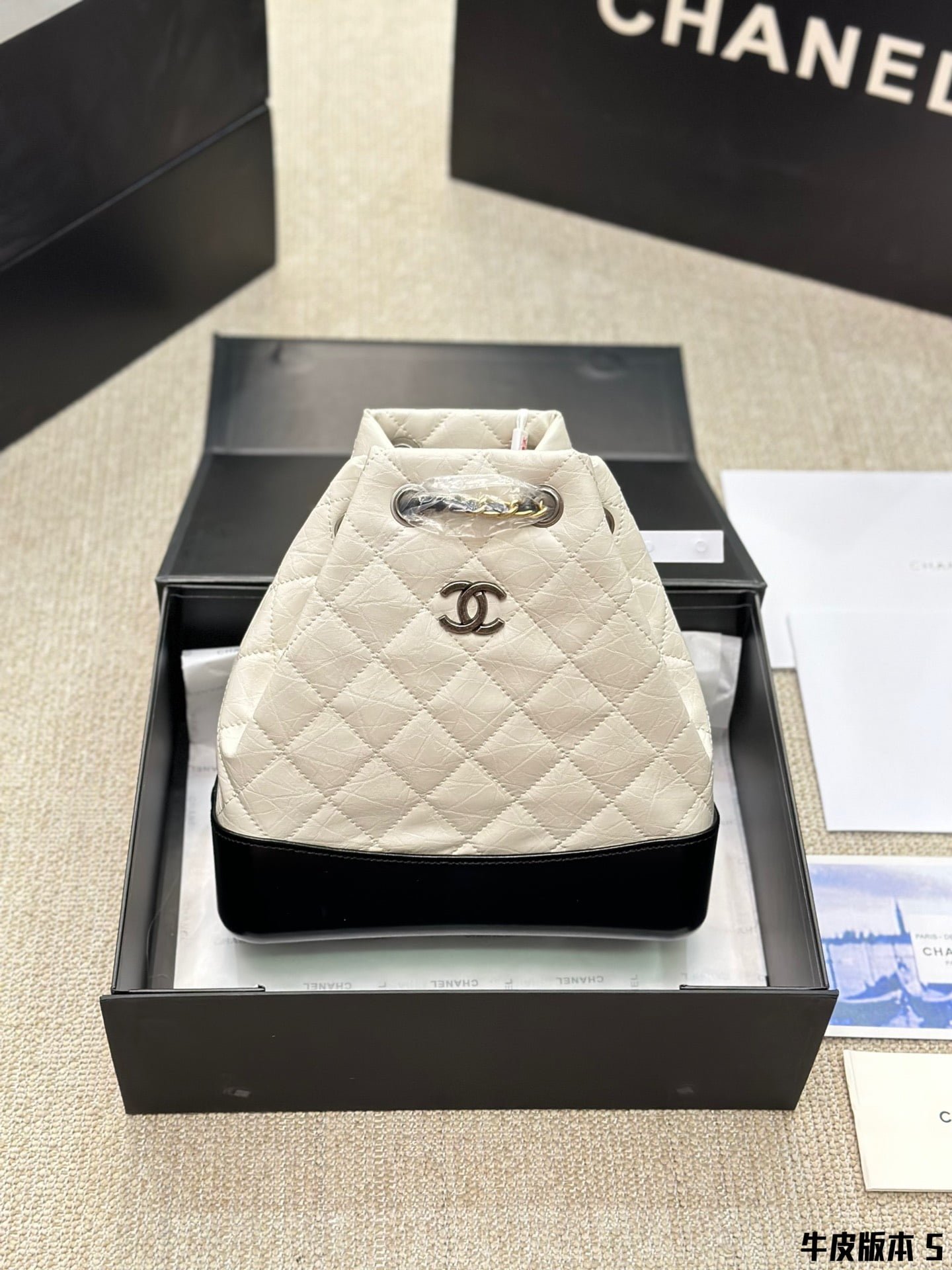 i1698569219_2711_0 CHANEL Gabrielle Cowhide rgyle backpack 4 colors size: 23*23*10cm - Image 1