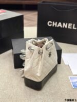 CHANEL Gabrielle Cowhide rgyle backpack 4 colors size: 23*23*10cm - Image 7