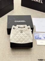 CHANEL Gabrielle Cowhide rgyle backpack 4 colors size: 23*23*10cm - Image 9