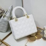 Dior my lady Five-checked sheepskin Shoulder handbag size: 24*11*20cm - Image 3