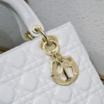 Dior my lady Five-checked sheepskin Shoulder handbag size: 24*11*20cm - Image 5
