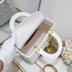 Dior my lady Five-checked sheepskin Shoulder handbag size: 24*11*20cm - Image 7