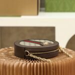 GUCCI / GG OPHIDIA GG Round bag size: 18*18*4.5cm - Image 8