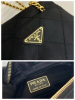 Prada vintage Nylon handmade shoulder bag 1bd632 size: 19*14*6cm - Image 9