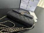 Chanel 23p Black Horse kelly long handle bag size:19cm*11*5cm - Image 6