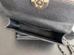 Chanel 23p Black Horse kelly long handle bag size:19cm*11*5cm - Image 7