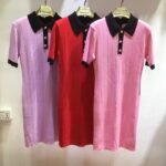 Balmain short sleeve knit dress size: S,M,L note the size and color which you want when you fill shipping address