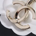 Chanel Double c half diamond necklace - Image 6