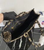 Prada Embroidered tote bag size: 39x31x11cm - Image 8