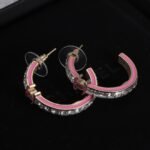 Chanel pink earring - Image 4