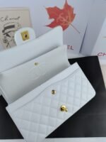 Chanel classic flap bag a01112 medium size: 15.5x25.5x6.5cm - Image 4