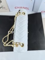 Chanel classic flap bag a01112 medium size: 15.5x25.5x6.5cm - Image 6