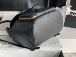 Chanel Classic backpack Black ball pattern series size: 24x21x16cm - Image 7