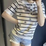 NaiST CHANEL Knitted T-shirt