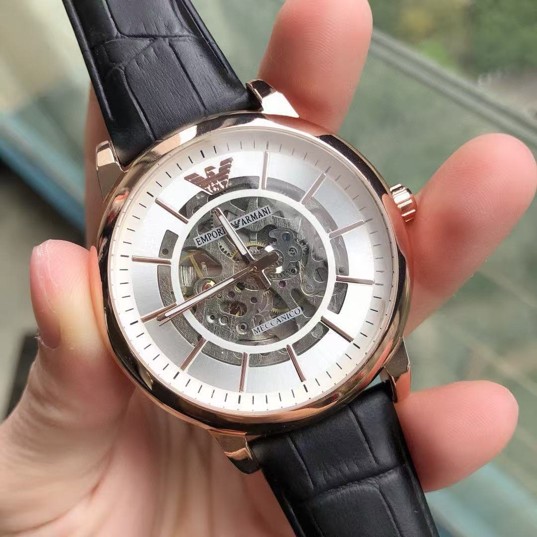 微信图片_20250221230344 AM0521 Armani Men's Fully Automatic Mechanical Watch - Image 1