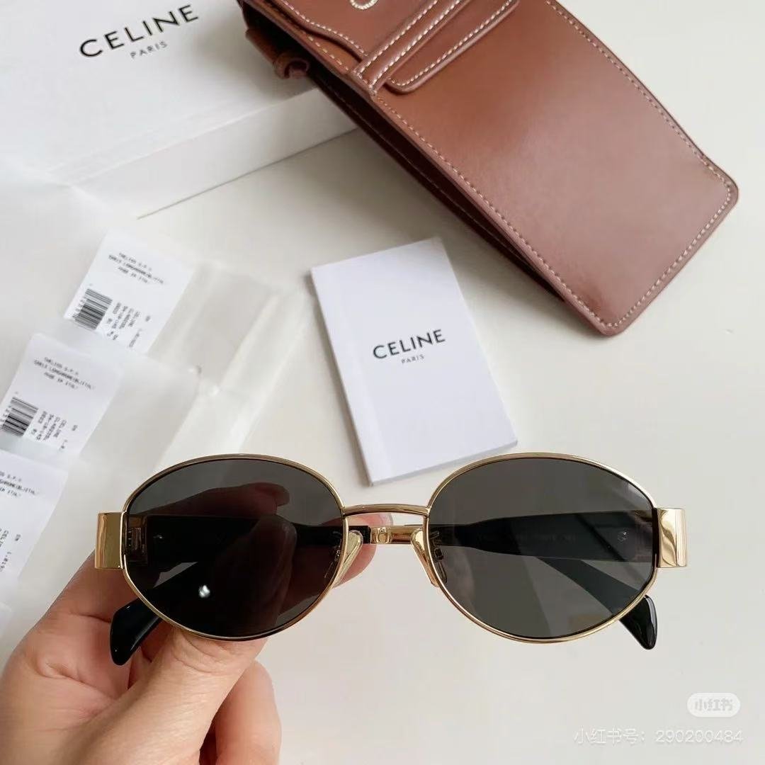 微信图片_202503121612243 CELINE 40235 Sunglasses with case - Image 1