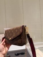 GL3PbAO LV Top tier replica classic three piece set Chain Bag Sunglasses Keychain 21cm - Image 6