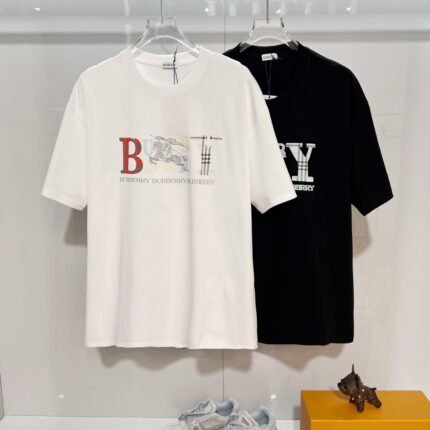 GypBuT115 BURBERRY T-shirt High quality, large size